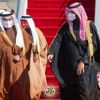 بالصور.. ولي العهد السعودي يستقبل نظيره البحريني في العلا
