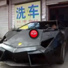 رجل صيني يصنع سيارة لمبرجيني ريفنتون بنفسه في ورشته الخاصة Lamborghini Reventon