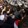 الأمن يفرق متظاهرين أمام «التعليم العالى» بطلقات صوت فى الهواء