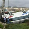 مقتل 16 جنديا مغربيا بانقلاب حافلتهم مقتل 16 جنديا مغربيا بانقلاب حافلتهم