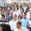 بالصور.. الآلاف يتظاهرون أمام البرلمان احتجاجًا على أحداث العباسية