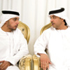 هزاع بن زايد يعزي في وفاة جوعان الظاهري