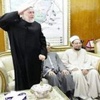 مفتي مصر يمازح بأداء التحية العسكرية مفتي مصر يمازح بأداء التحية العسكرية