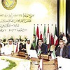 خلال الاجتماع المشترك لوزراء الخارجية