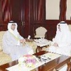 الحمود استقبل الشرقاوي وسفيري الإمارات وبلغاريا