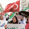 إفتتاح مؤتمر أصدقاء سوريا في إسطنبول