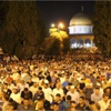 مئات الآلاف يحيون ليلة القدر بالأقصى