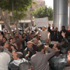 اعتصام موظفى الإدارة الصحية بالقصير اعتصام موظفى الإدارة الصحية بالقصير