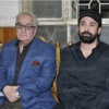 بالصور.. عشرات الفنانين في عزاء ابنة الفنان حسن حسني