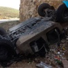 مصرع جندي واصابة آخرين بانقلاب جيب عسكري شمال غرب نابلس