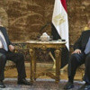 «منصور» يستقبل «أبو مازن» السبت لبحث تطورات القضية الفلسطينية