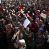 متظاهرو التحرير يذبحون 5 خرفان.. ويمنعون إشارة البث عن «الجزيرة»