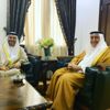 وزير الخارجية السعودي يستقبل قرقاش في جدة