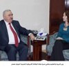 وزير التربية والتعليم يلتقي مديرة بعثة الوكالة الامريكية للتنمية الدولية بعمان