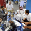 بعد أن توافدوا على جناح الشركة المقام على هامش يوم المهنة بيئة موبايلي العملية تستهوي الآلاف من المبتعثين بأمريكا