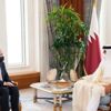 أمير قطر يستقبل وزير الخارجية أمير قطر يستقبل وزير الخارجية