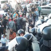 اشتباكات بين المتظاهرين وقوات الشرطة أمام «جنايات الاسكندرية»