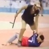 #ضرب_مشجع_هلالي