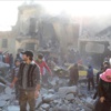 60 قتيلا و200 جريح بالبراميل المتفجرة في حلب وسط محاولات لوقف اطلاق النار