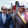 الرئيس المصري يصل إلى الرياض .. ويتوجه للقاء الملك