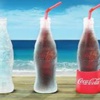 ابتكار زجاجة كوكا كولا مصنوعة من الثلج فقط!