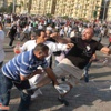 بالصور ..سماع دوى إطلاق نيران في التحرير وأنصار مرسى يهتفون ''حى على الجهاد''
