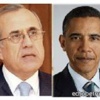 اوباما اتصل بسليمان و دعا الى تشكيل حكومة جديدة في لبنان وإجراء الانتخابات في مواعيدها اوباما اتصل بسليمان و دعا الى تشكيل حكومة جديدة في لبنان وإجراء الانتخابات في مواعيدها