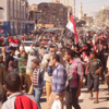 دخول مسيرة من كبار السن لميدان التحرير