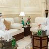 سيف بن زايد يستقبل أمين عام مجلس التعاون الخليجي