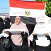 مسيرة نسائية بالأكفان ببني سويف تنديدا بمقتل 3 مؤيدات لمرسي في المنصورة