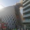 بيروت.. السيطرة على حريق داخل مجمع تجاري