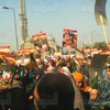 بالصور.. إحياء ذكري الثورة بالعباسية بصور «يا سيسي أنت رئيسي رضيت أم لم ترضى»
