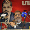 مرسي يلتقي مؤيديه بمقر الحرية والعدالة