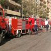 اخماد حريق بشقة سكنية فى القاهرة اخماد حريق بشقة سكنية فى القاهرة