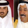 سمو امير الكويت وسمو امير قطر يغادران المملكة العربية السعودية