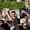 أنصار مرسي يدعون للتظاهر والتصعيد في يوم محاكمته أنصار مرسي يدعون للتظاهر والتصعيد في يوم محاكمته