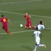 فيديو/ دفاع غانا يرتكب أسرع ركلة جزاء في العالم