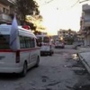 قصف حمص ووساطة إيرانية للإفراج عن صحافيين تركيين قصف حمص ووساطة إيرانية للإفراج عن صحافيين تركيين