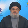 نصر الله: نتلقى السلاح والمال من إيران