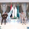العمرو يستقبل قائد الدفاع الجوي العراقي
