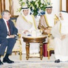 الأمير استقبل نائب رئيس وزراء البحرين ووزير خارجية مالطا وسفير السودان