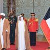 سمو أمير البلاد يستقبل الرئيس السوداني