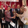 تكريم الأوائل فى مسابقات الجامعة بالفيوم