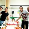 بالصور.. نجوم الزمالك في زيارة لمستشفى «57357»