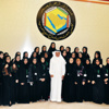 طالبات جامعة زايد يطلعن على نظم عمل أمانة مجلس التعاون
