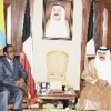 وليّ العهد استقبل محمد الخالد وسفيري جيبوتي وبوتسوانا