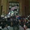 الإخوان يتظاهرون أمام القضاء العالي لتأييد قرار الإطاحة بالنائب العام