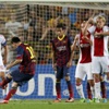 برشلونة يهزم أياكس بالأربعة بقيادة ميسي