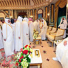 خادم الحرمين الشريفين يستقبل في قصر الصفا بمكة المكرمة المهنئين بعيد الفطر المبارك