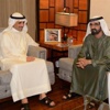 نائب الرئيس وولي عهد ابوظبي يؤكدان للغانم حرص الامارات على تعزيز العلاقات مع الكويت